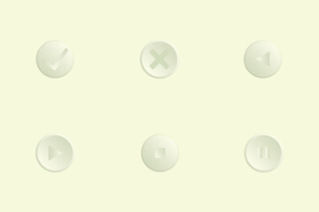 User interface elements for data analysis mobile app.