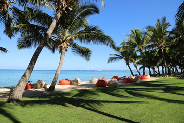 beanbag for relaxing on the beach