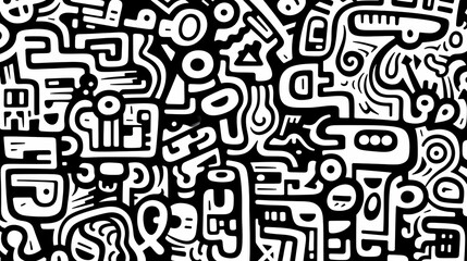 Cute graffiti art abstract background poster web page PPT, art background