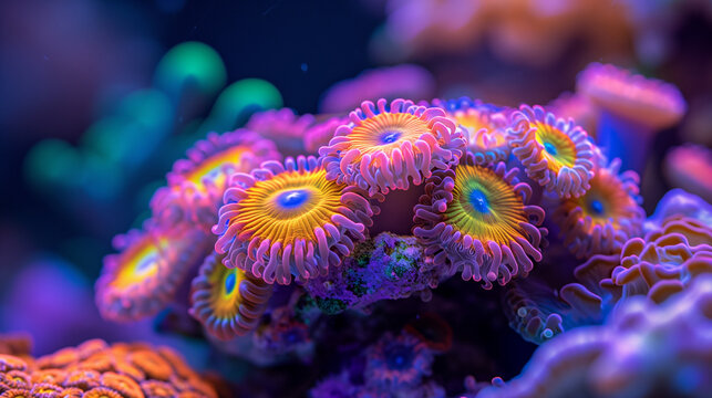 Coral under the sea