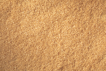 Brown cane sugar texture background
