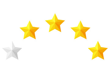 Star Rating Review Comment Sticker