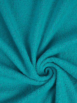 texture of a colored towel. neon color in twist