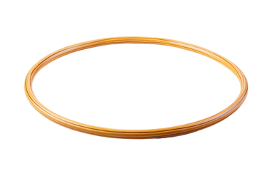 Your Fitness Journey with a Hula Hoop Designed for Intense Core Workouts on a White or Clear Surface PNG Transparent Background.