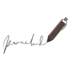 Illustration of doctor's bad handwriting of Paracetamol