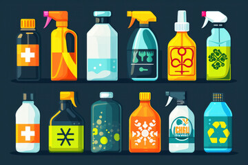 Toxic chemicals: Substances that can cause harm to human health or the environment upon exposure