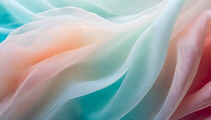 グラデーションが美しいシルクの布地背景,Generative AI