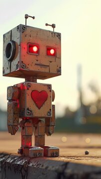 Cartoon digital avatars of PixelBot A small, pixelated robot with a big heart and a knack for cracking jokes and making people laugh.