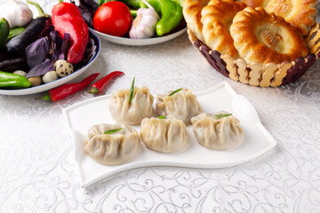 Manta rays. Dish
Eastern cuisine. Uzbek cuisine.