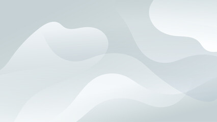 White abstract background with shapes. White vector presentation background for poster, banner, wallpaper, mockup, flyer, and report