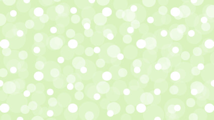 Green seamless pattern with drops