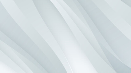 Obraz premium White vector gradient abstract background with shapes elements. White vector presentation background for poster, banner, wallpaper, mockup, flyer, and report