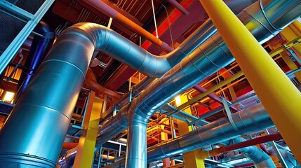 Efficiently design building piping systems to optimize functionality and reliability, Ai Generated.