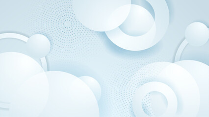 White vector abstract geometric shapes background. Vector presentation background for business, corporate, institution, party, festive, seminar, and poster