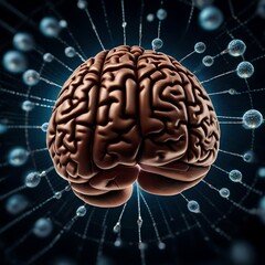 Connecting Ideas in the Brain's Network. Generative AI