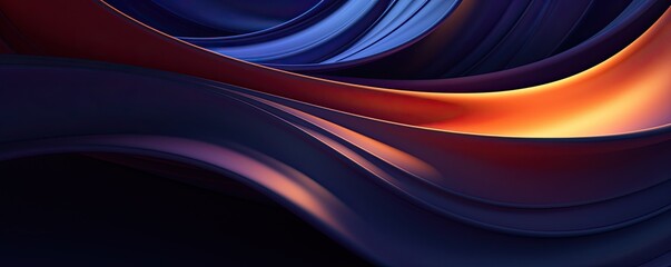 Abstract waves background design wallpaper