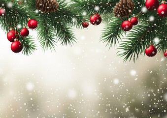 Fototapeta na wymiar Christmas Greeting Card Season Greetings Happy Holidays Merry Christmas Festive 5x7 Background Wallpaper Image