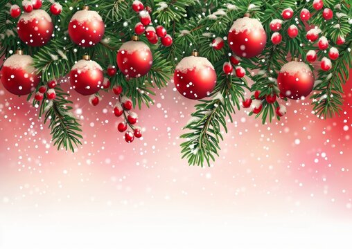 Christmas Greeting Card Season Greetings Happy Holidays Merry Christmas Festive 5x7 Background Wallpaper Image