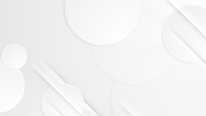 White vector abstract geometrical shape modern background. Vector presentation background for business, corporate, institution, party, festive, seminar, and talks.