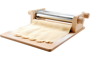 Dough Cutter, Crafting Perfection in Bread and Pastry Creations on a White or Clear Surface PNG Transparent Background.