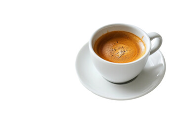 Naklejka premium espresso isolated on transparent background