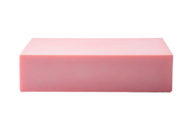 Potential of Your Yoga Sessions by Incorporating a Foam Yoga Block on a White or Clear Surface PNG Transparent Background.