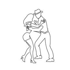 people dance line arts couple 