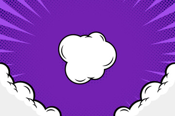 premium style comic background template