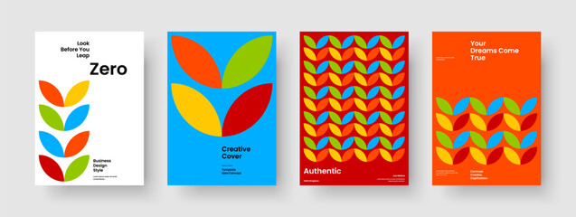 Obraz premium Creative Poster Layout. Geometric Book Cover Template. Isolated Background Design. Flyer. Business Presentation. Report. Banner. Brochure. Notebook. Magazine. Catalog. Journal. Pamphlet