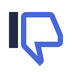 blue arrow icon