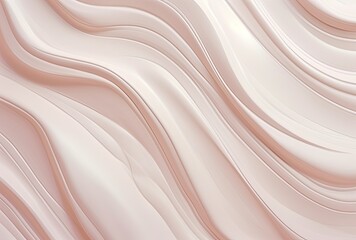 Obraz premium The texture of a delicate and velvety pink cream, evoking a sense of softness and refinement.