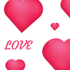 valentine day card vector illustration