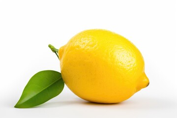 lemon on a white background
