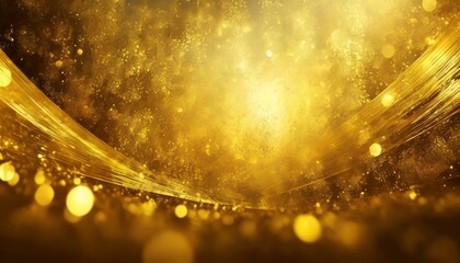 background of lights.a visually striking gold luxury background with an emphasis on opulence. Incorporate textures and shading to achieve a realistic and high-definition digital illustration. - obrazy, fototapety, plakaty