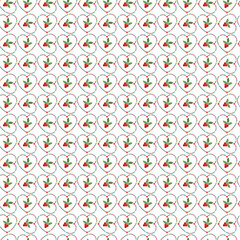 Free vector color small flower pattern.