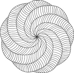 Mandala Circle Ornament Element
