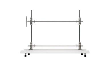 Partner with a Retort Stand for Consistent and Dependable Support on a White or Clear Surface PNG Transparent Background.