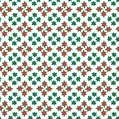 Free vector color small flower pattern.