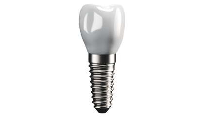 dental implant isolated