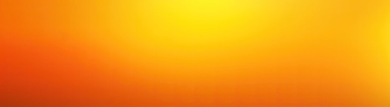 Vivid saturated orange, caramel and yellow gradient. Glowing sunlight. Backdrop. Bright. Design. Workspace. Inlay. Banner. Background. Blank. Colour gradation. Template. Fiery. Warmth. Energy. Heat