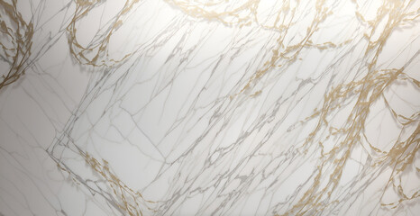 White and gold color marble surface texture