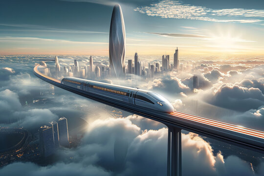 Future cities are high-speed trains in the cloud.