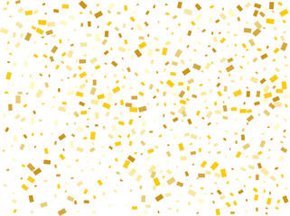 Gold Foil Rectangular Confetti