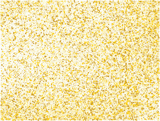 Modern Gold Square Confetti