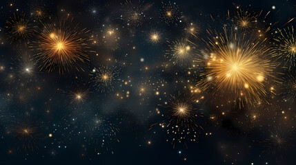 Fireworks background for celebration, holiday celebration concept