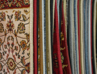  close up on stacking carpet for sale