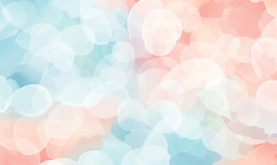 abstract pastel background with bokeh
