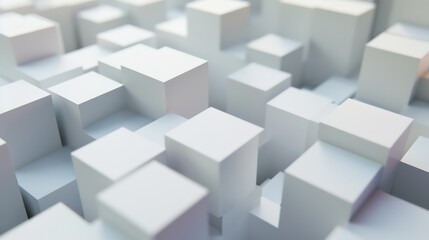 Fototapeta na wymiar abstract 3d cubes background