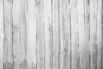 White wood plank texture background. Old vintage wooden board wall have antique cracking style...