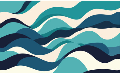 Abstract background of elegant, wavy lines in various shades of blue and white, creating a dynamic and fluid aesthetic suitable for wallpapers, web design, or other decorative purposes